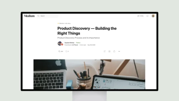 Product Discovery — Building the Right Things