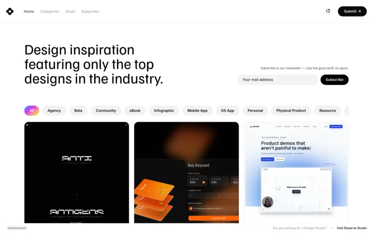 Pure — Landing Page Design Inspiration