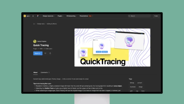 Quick Tracing – Convert any selection into a vector