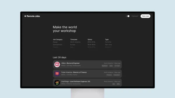 Remote Jobs – Jobs for designers, developers, marketers and more