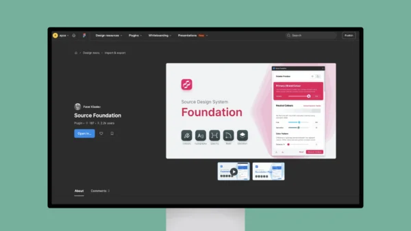 Source Foundation – Create bootstrap-style design systems