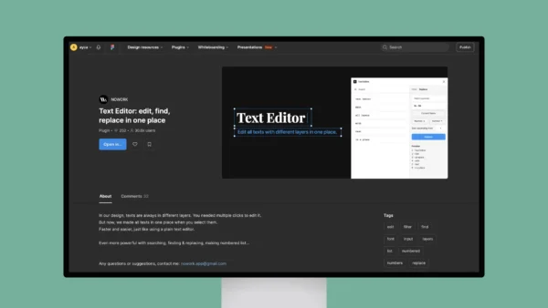 Text Editor – Edit, find, replace in one place