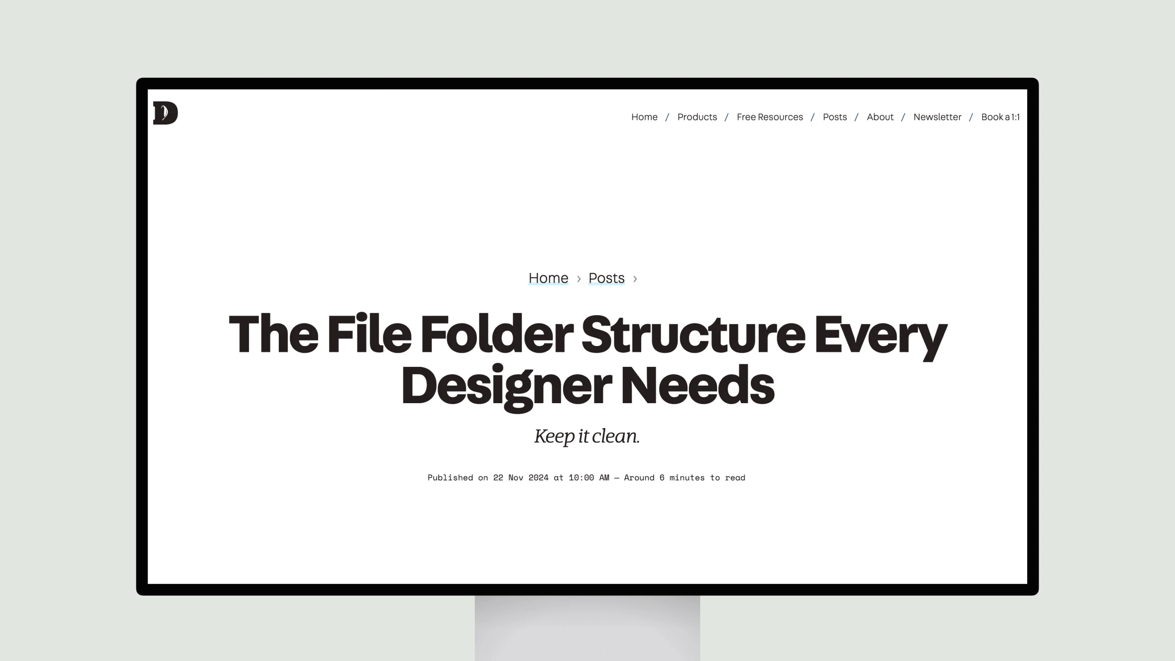 The File Folder Structure Every Designer Needs