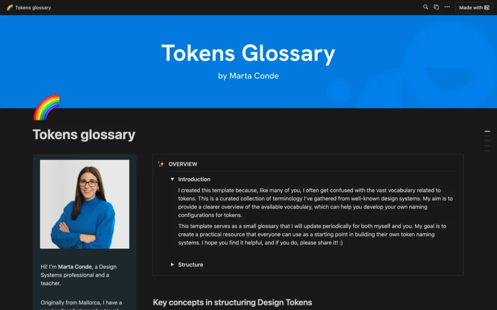 Tokens glossary – Key concepts in structuring Design Tokens