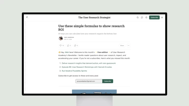 Use these simple formulas to show research ROI