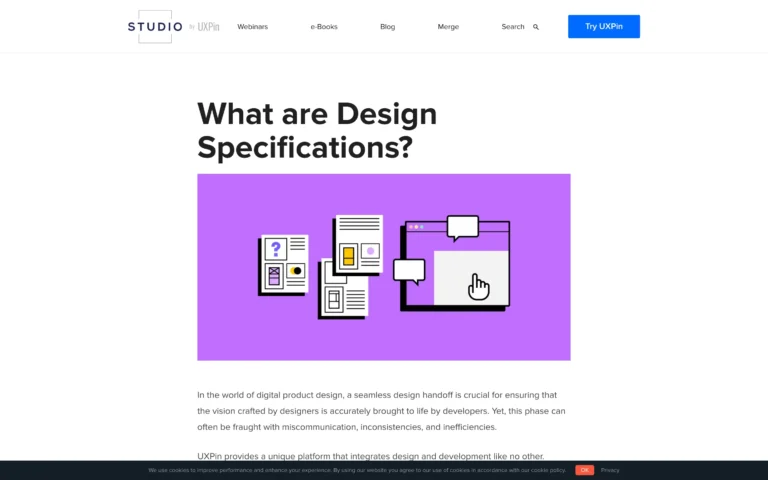 What are Design Specifications?