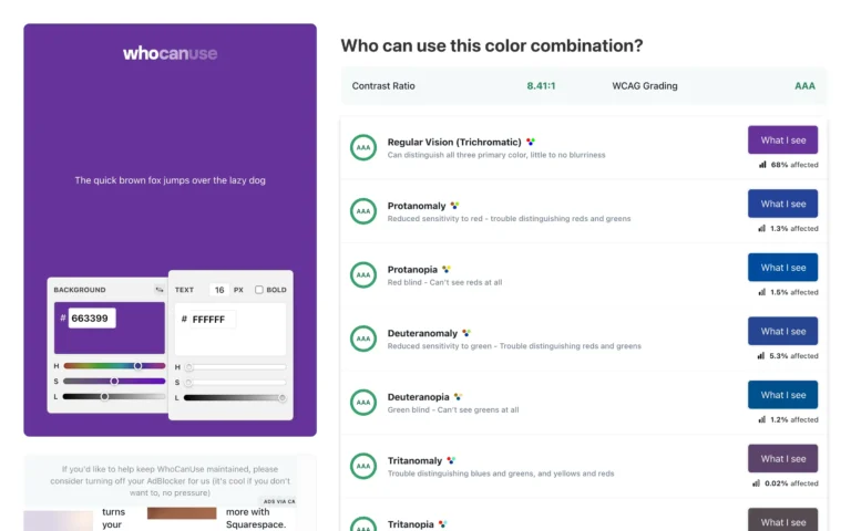 Who can use this color combination?