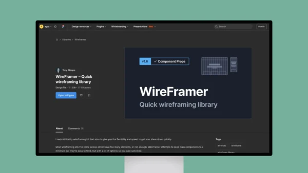 WireFramer – Quick wireframing library