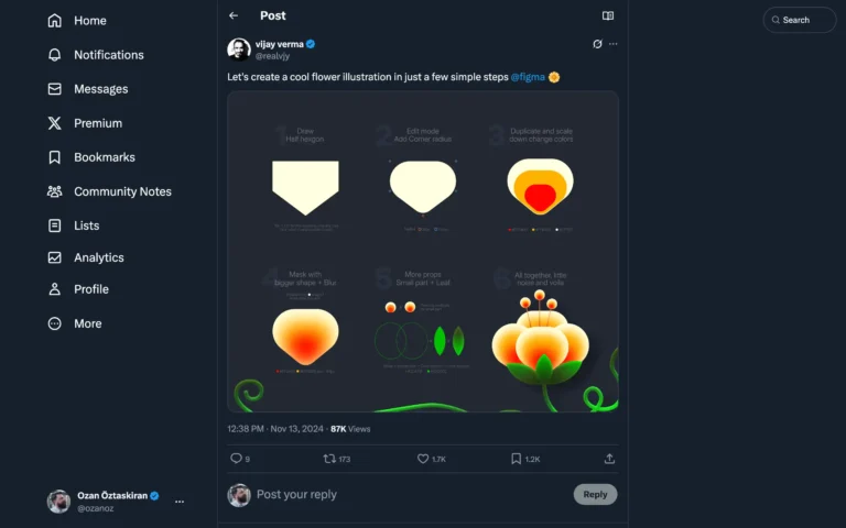 Let’s create a cool flower illustration in just a few simple steps in Figma