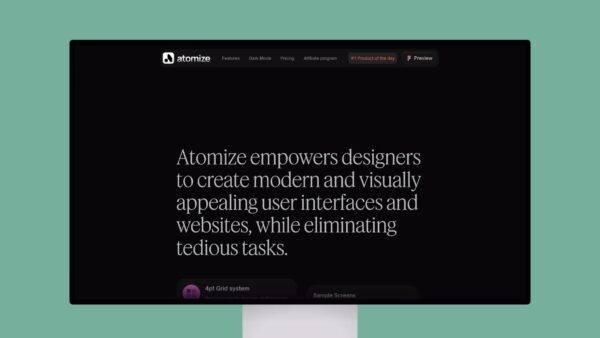 Atomize Design System – Create modern and appealing user interfaces and websites