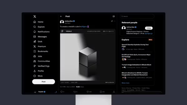 Create a metallic cube in Figma