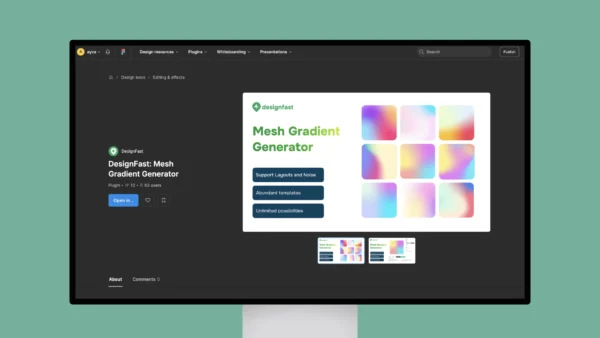 DesignFast – Mesh Gradient Generator