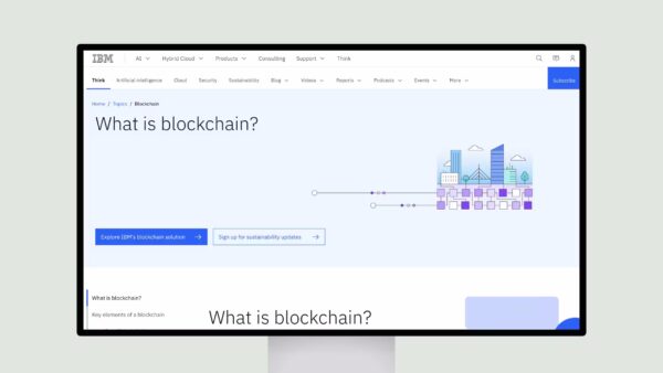 IBM – What Is Blockchain?