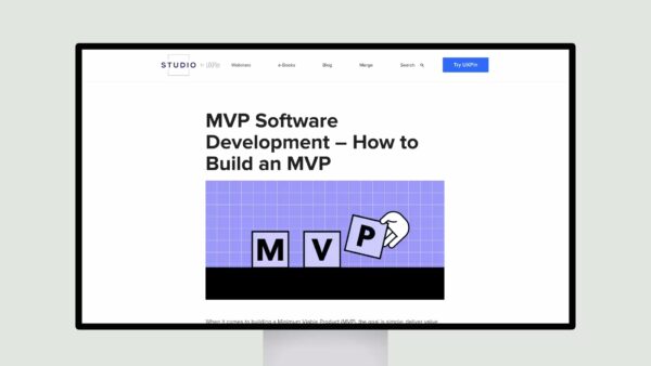 MVP Software Development – How to Build an MVP