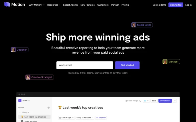 Motion – Ship more winning ads
