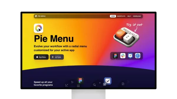 Pie Menu – the radial menu for Mac