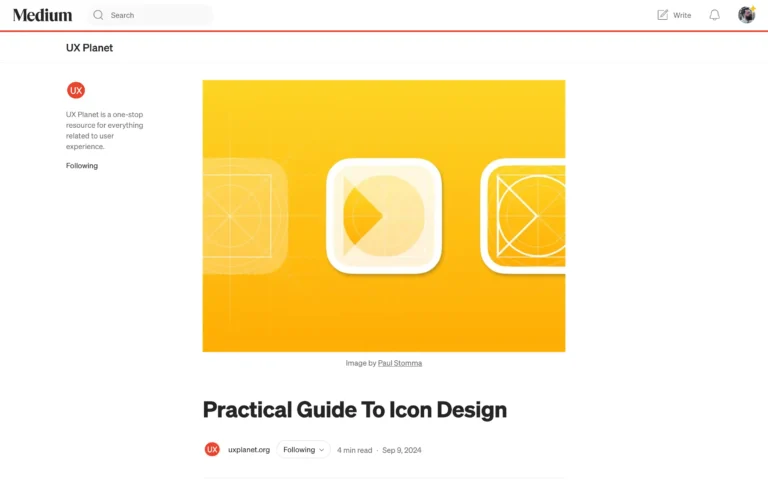 Practical Guide To Icon Design
