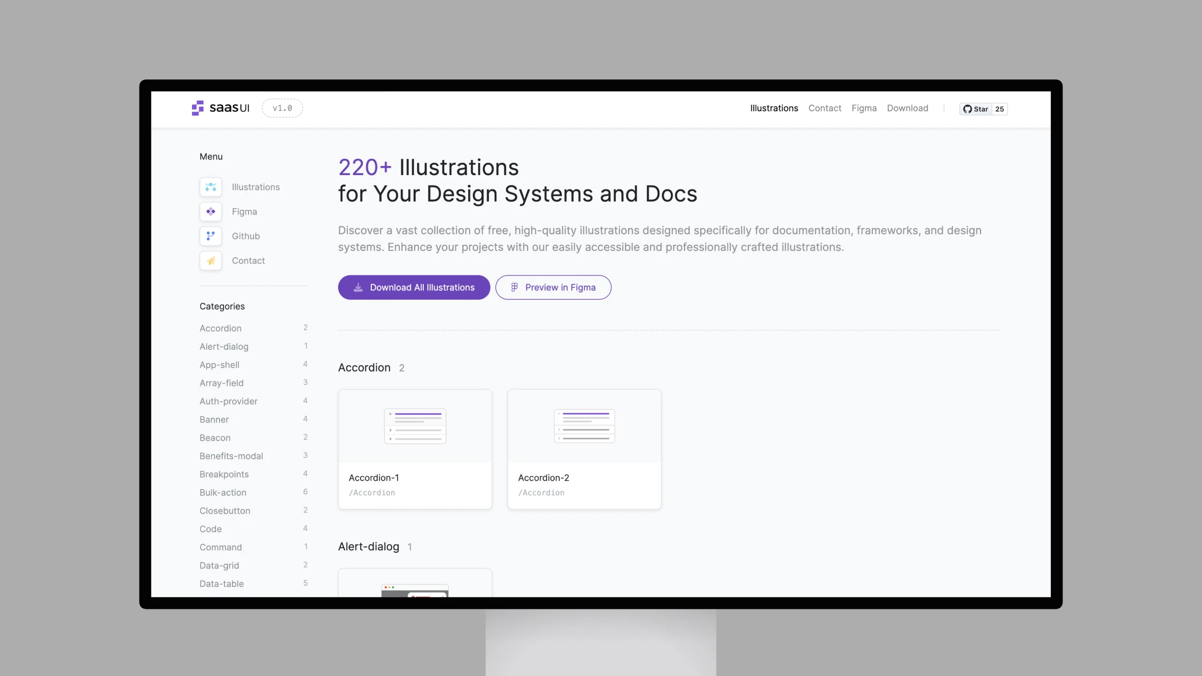 SaaS UI – Free Illustrations for your Docs or Design System