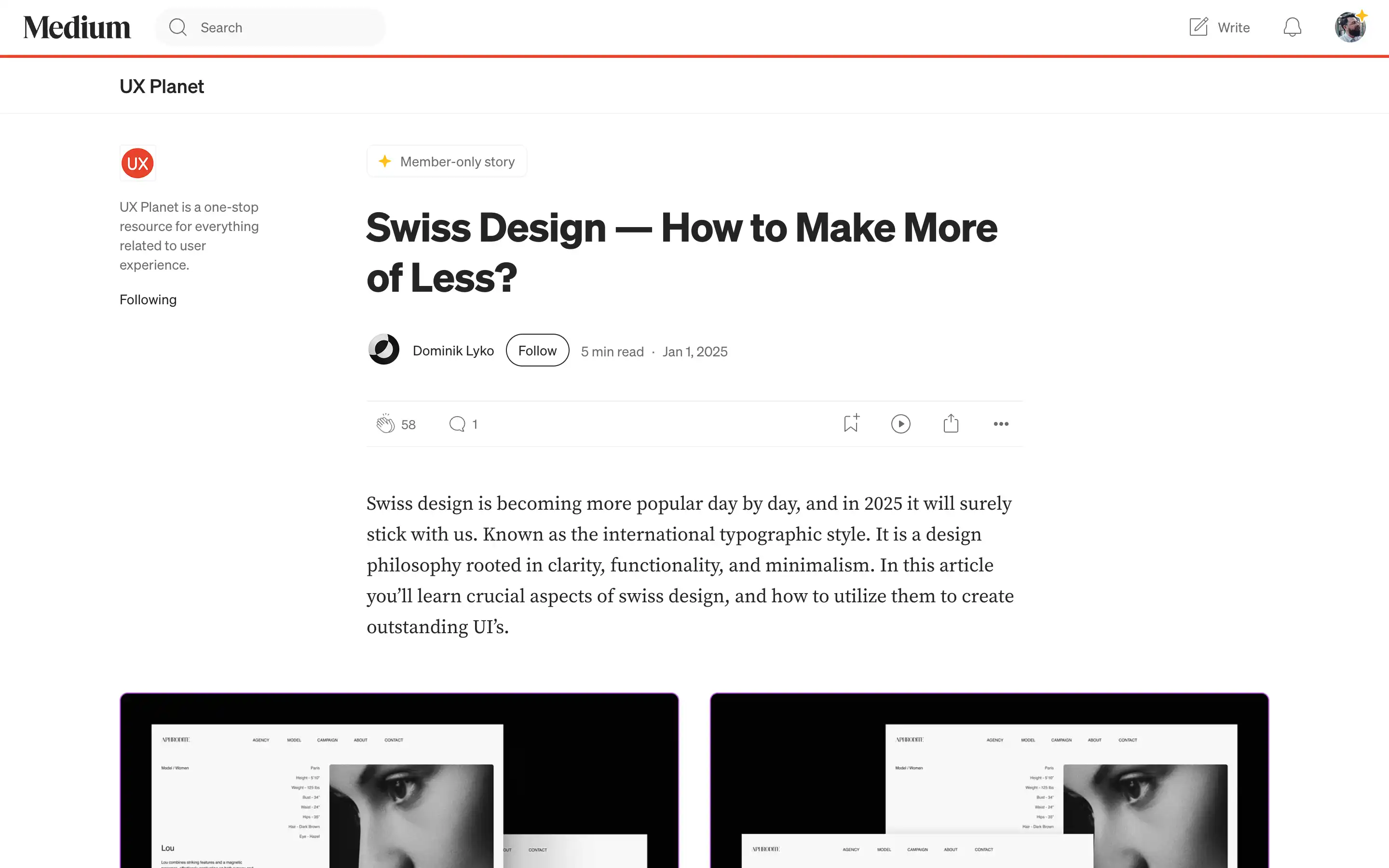 Article: Swiss design's growing popularity by 2025.
