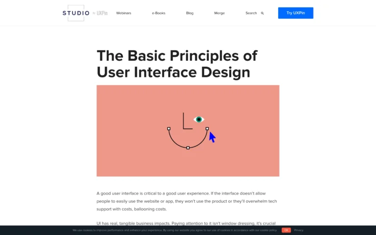 The Basic Principles of User Interface Design