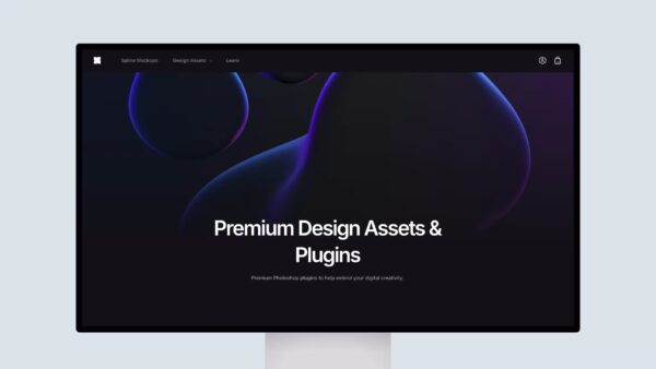 Vexus Digital – Premium 3D Mockups for Spline