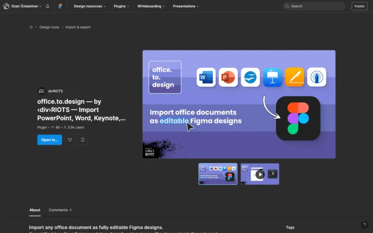 Office to Design – Import PowerPoint, Word, Keynote, Pages and more