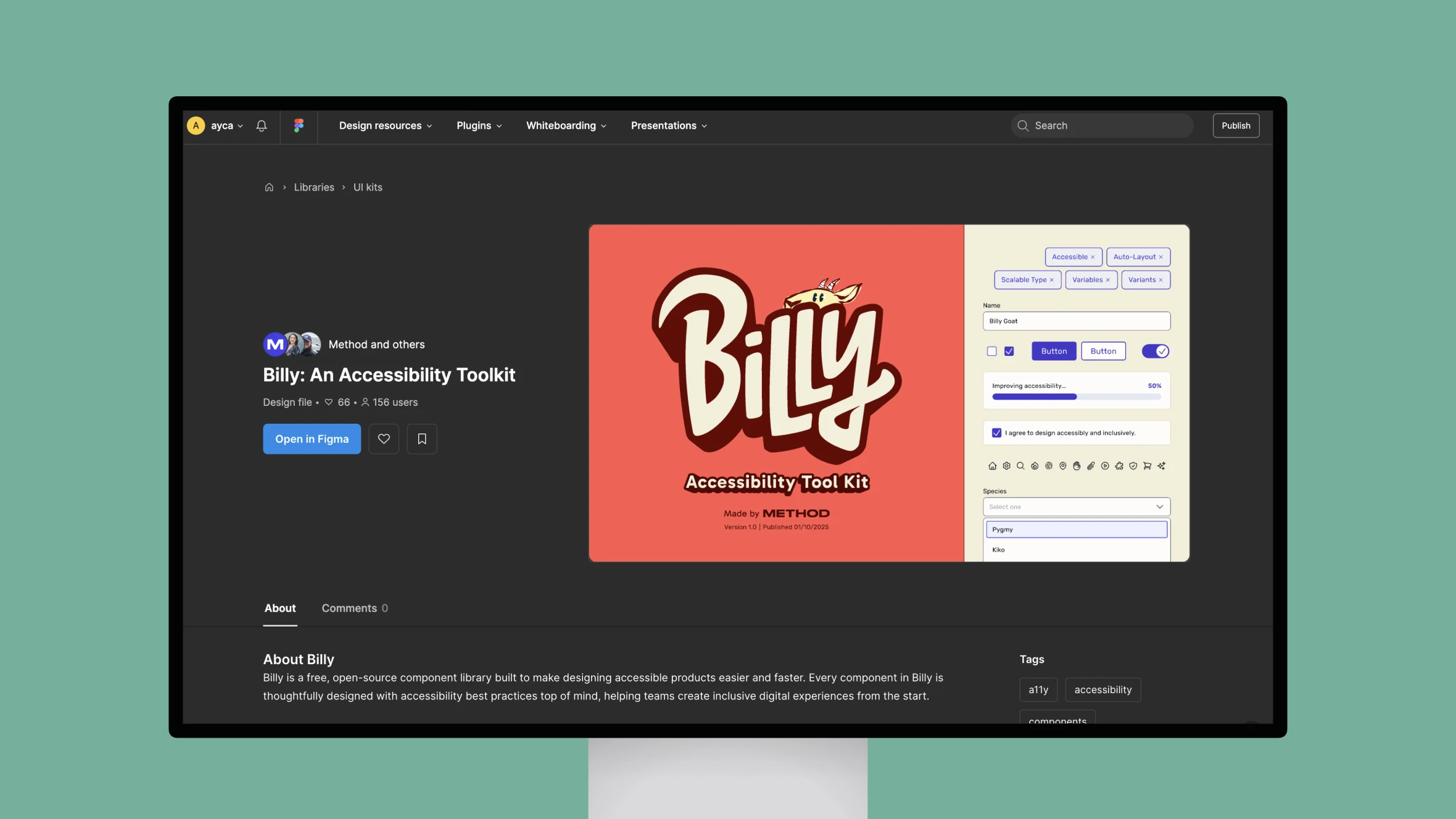 Billy: An Accessibility Toolkit