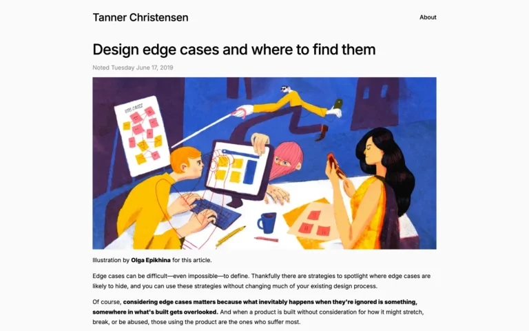 Design edge cases and where to find them