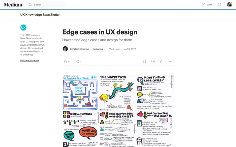 Edge cases in UX design