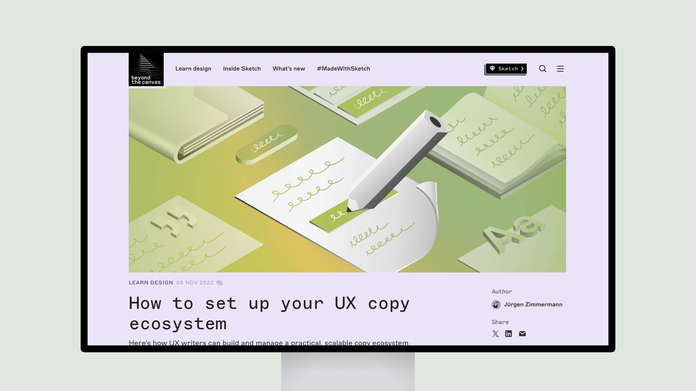 How to set up your UX copy ecosystem