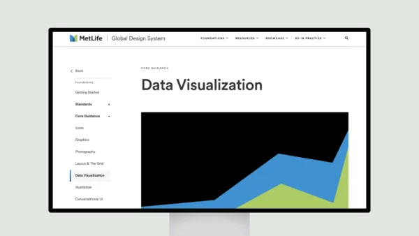 Metlife⎜Global Design System – Data Visualization