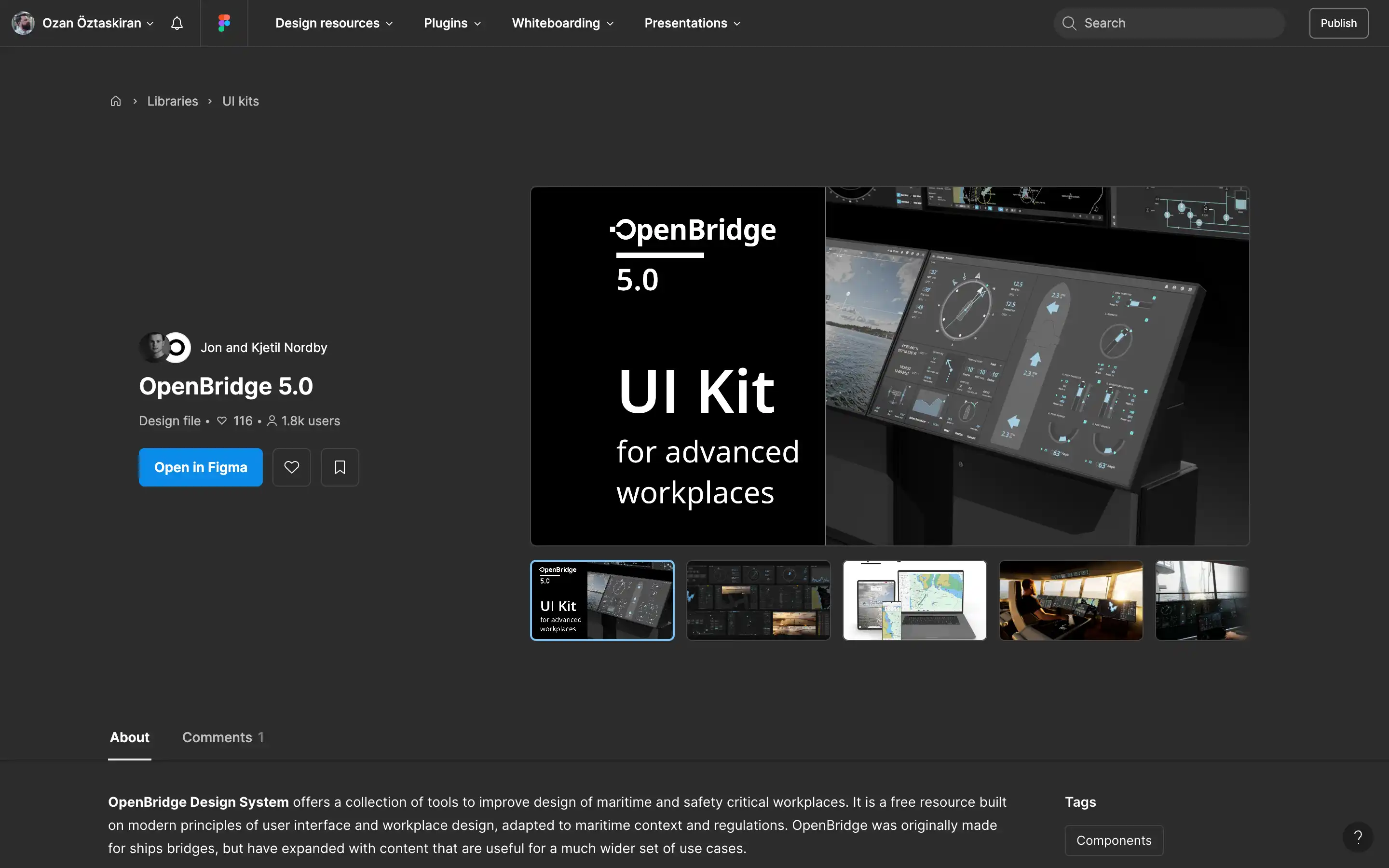 OpenBridge 5.0 UI Kit for advanced workplaces
