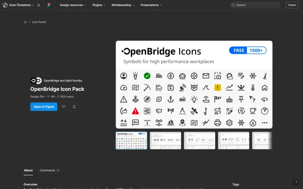 OpenBridge Icon Pack