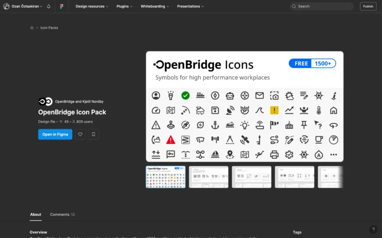 OpenBridge Icon Pack