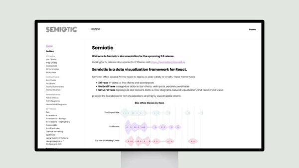 Semiotic – Data visualization framework for React