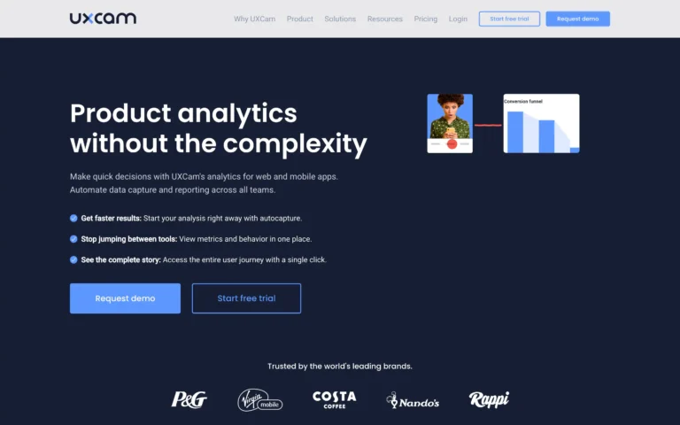 UXCam – Mobile App Analytics To Understand User Behavior
