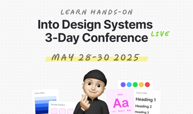 Promo for 3-Day Design Systems Conference May 2025