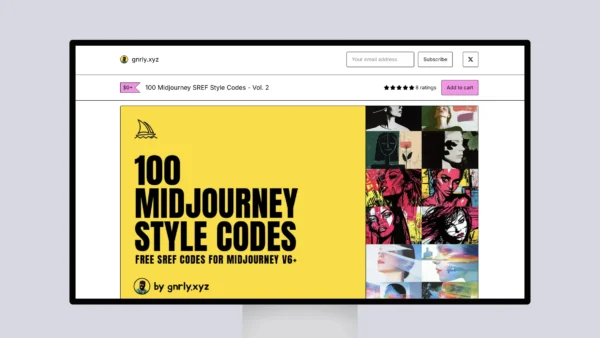 100 Midjourney SREF Style Codes – Vol. 2