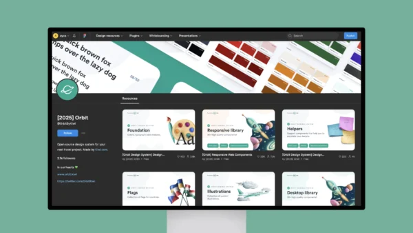 [2025] Orbit – Open source design system for your next travel project