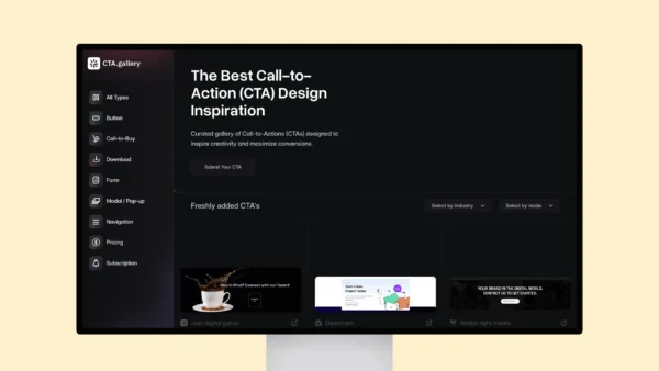 CTA Gallery – The Best Call-to-Action (CTA) Design Inspiration