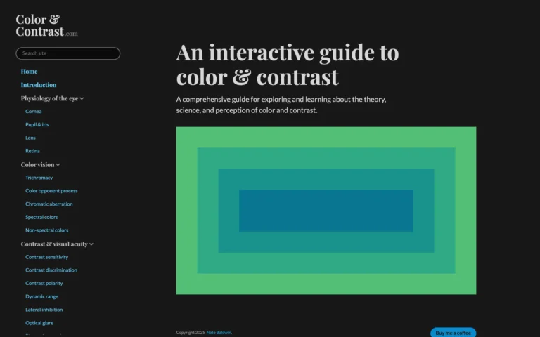 Color & Contrast – Learn about color, contrast, and how it affects UI