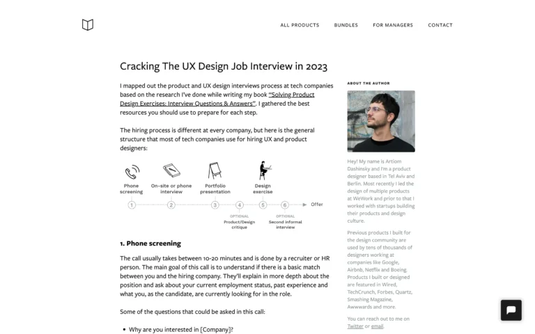 Cracking The UX Design Job Interview in 2023