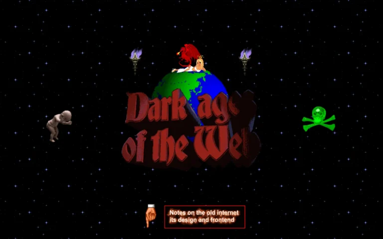 Dark Ages of the Web