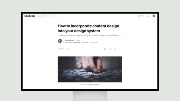 How to incorporate content design into your design system