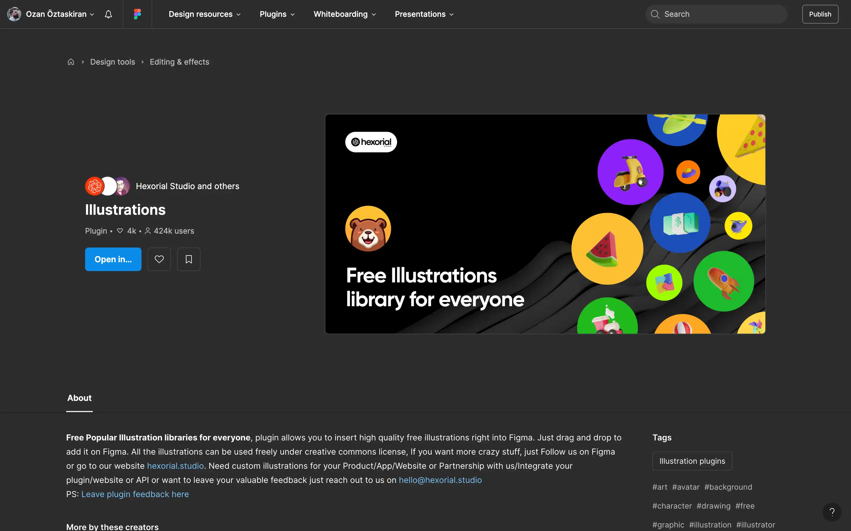 Free illustrations library for everyone on Figma.