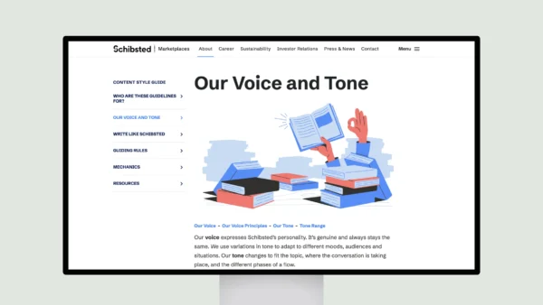 Schibsted – Our Voice and Tone