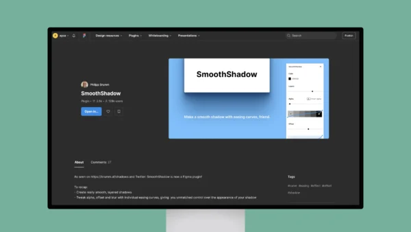 SmoothShadow – Make a smooth shadow with easing curves