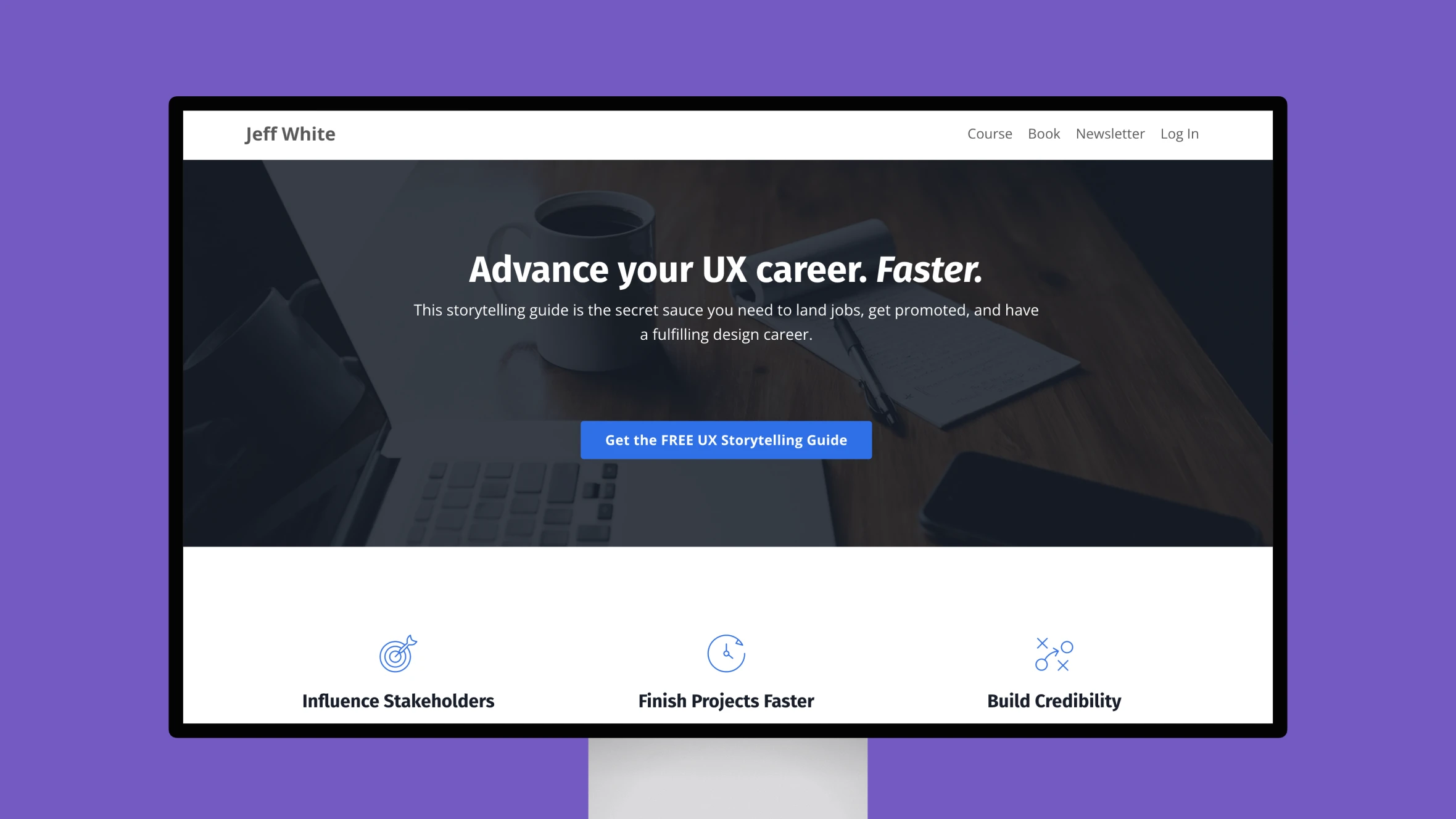 Advance UX career with storytelling guide