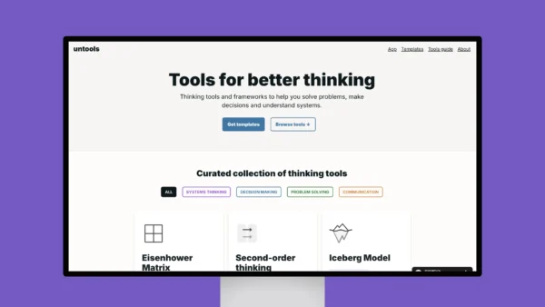 Untools – Tools for better thinking