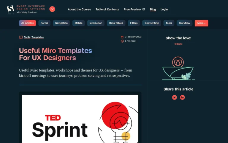 Useful Miro Templates For UX Designers
